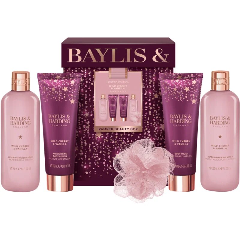 Baylis & Harding Wild Cherry & Vanilla подаръчен комплект за тяло