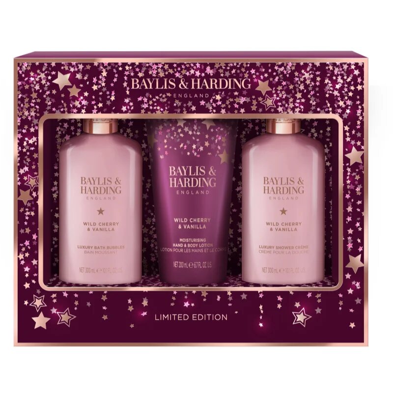 Baylis & Harding Wild Cherry & Vanilla подаръчен комплект за вана