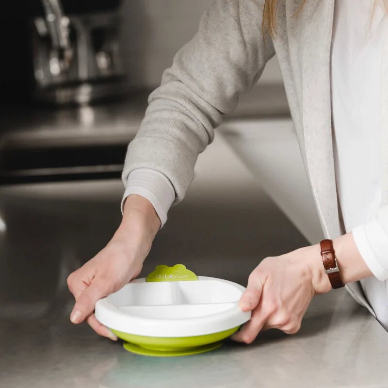 BBLÜV Platö разделена чиния Lime 1 бр.