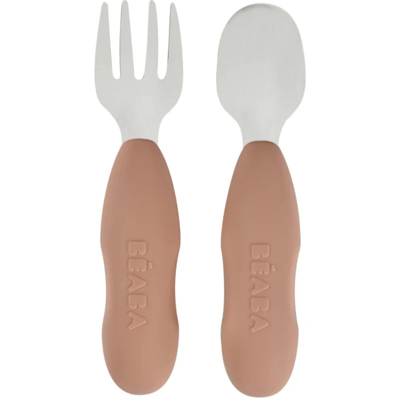 Beaba Stainless Steel Pre-Cutlery прибор Praline 10m+ 2 бр.