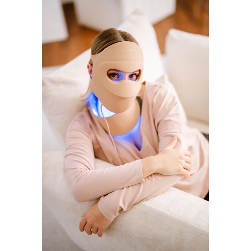 Beautifly Aura NovaSkin Pro третираща LED маска на лицето и шията 1 бр.