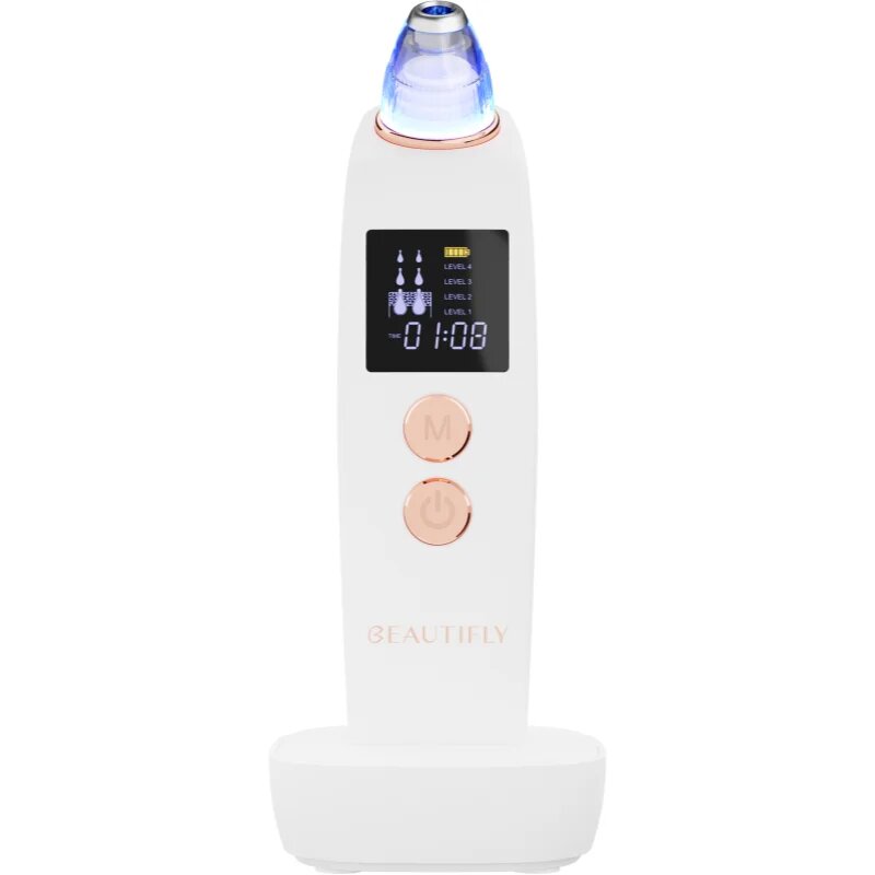 Beautifly B-Derma Pro вакуумен уред за почистване на кожа + резервни глави 1 бр.