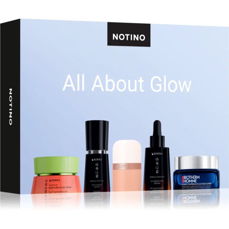 Beauty Discovery Box Notino All About Glow комплект унисекс