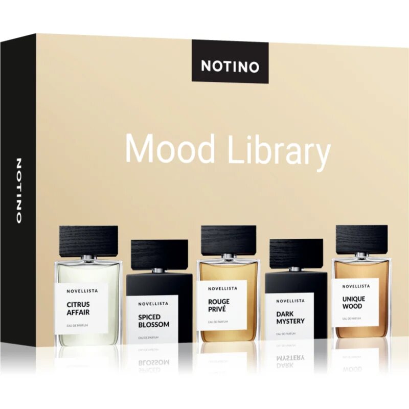 Beauty Discovery Box Notino Mood Library комплект унисекс