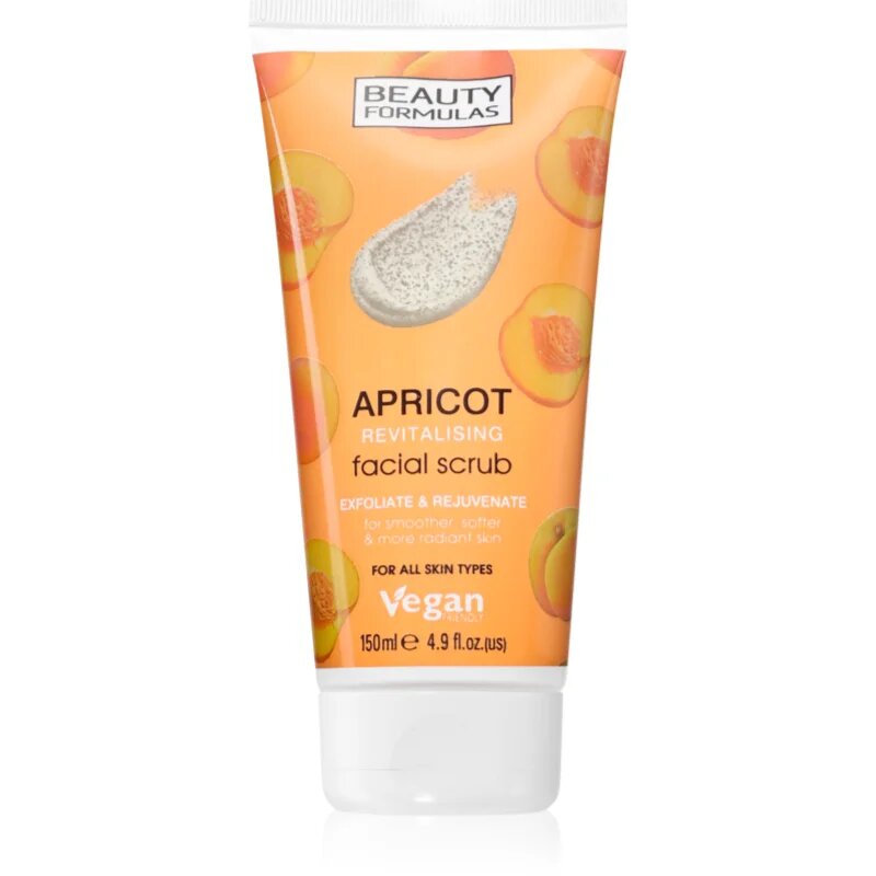 Beauty Formulas Apricot пилинг за лице 150 мл.