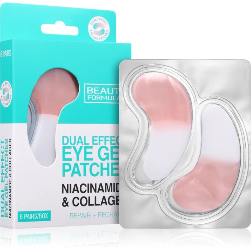 Beauty Formulas Eye Gel Patches стягащи възглавнички с гел за подочната зона 6 бр.