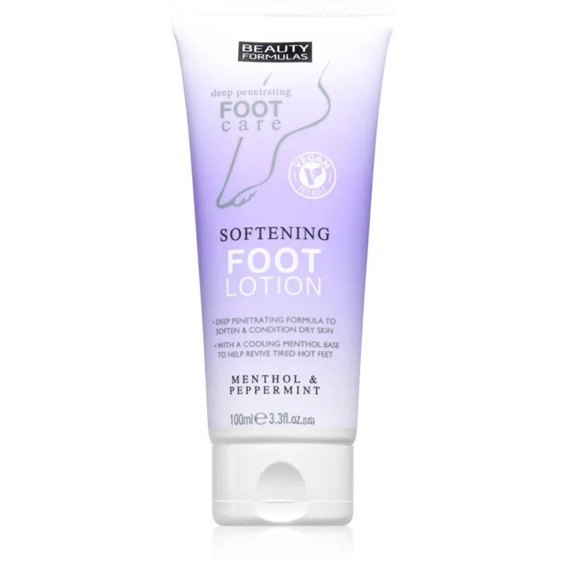 Beauty Formulas Foot Care омекотяващ крем за крака 100 мл.