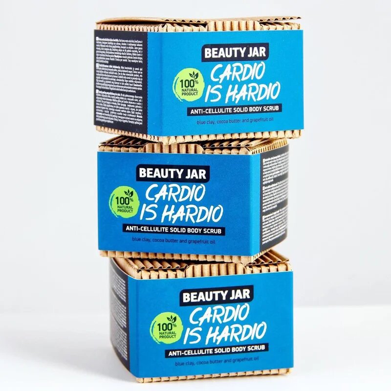 Beauty Jar Cardio Is Hardio скраб за тяло против целулит 100 гр.