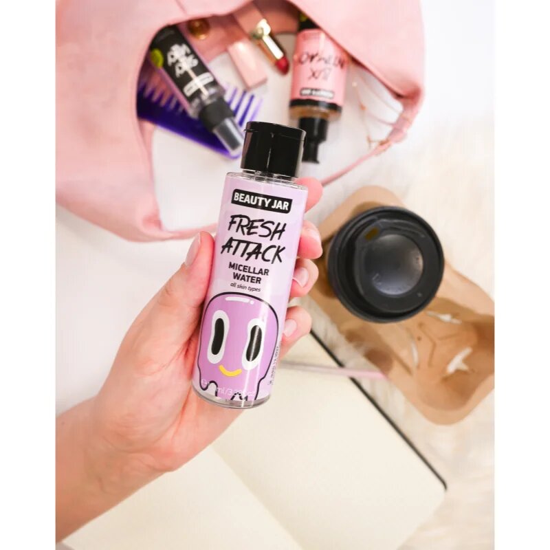 Beauty Jar Fresh Attack освежаваща мицеларна вода за всички типове кожа на лицето 100 мл.