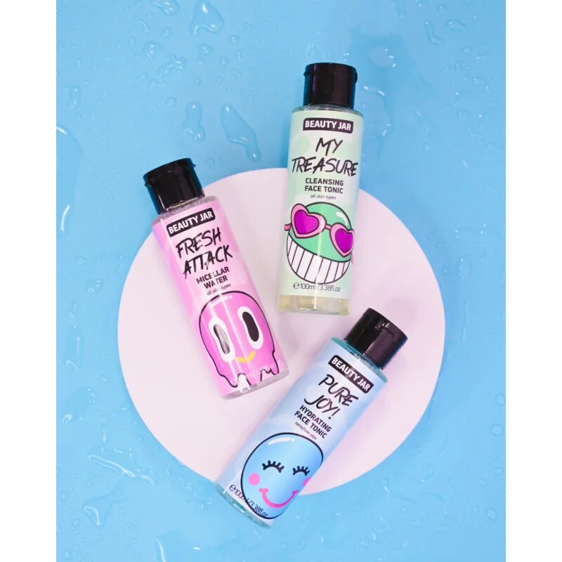 Beauty Jar Fresh Attack освежаваща мицеларна вода за всички типове кожа на лицето 100 мл.