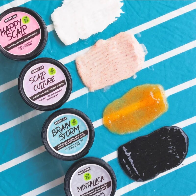 Beauty Jar Happy Scalp почистващ пилинг за мазна кожа на скалпа 100 гр.