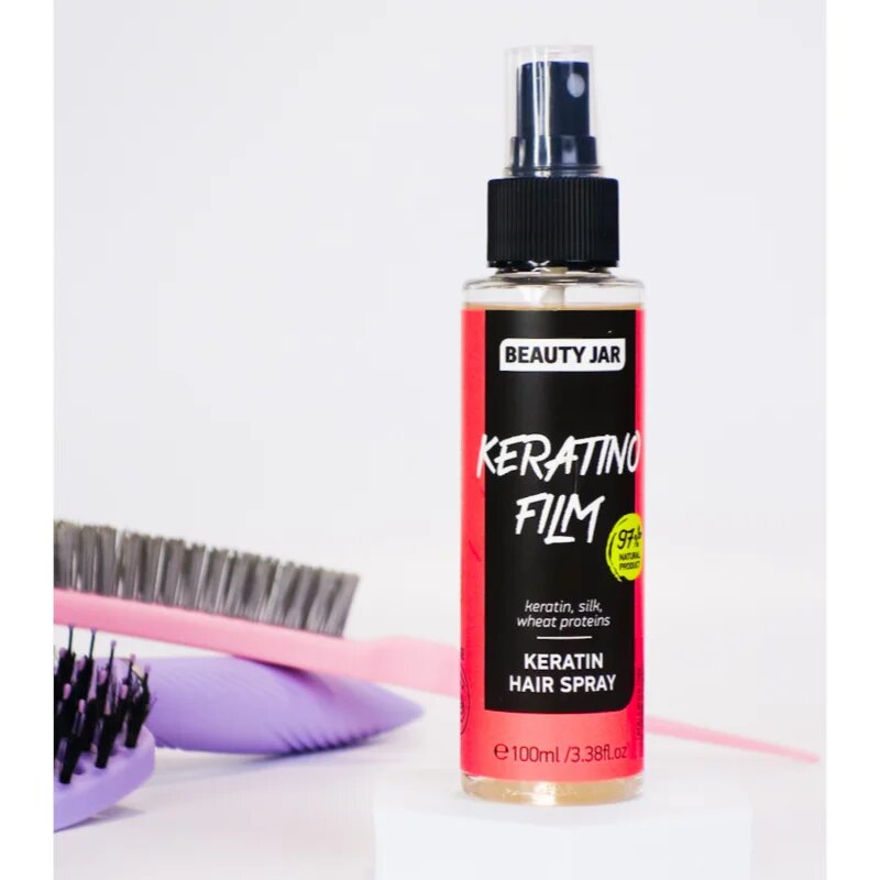 Beauty Jar Keratino Film кератинов спрей за слаба изтощена коса 100 мл.