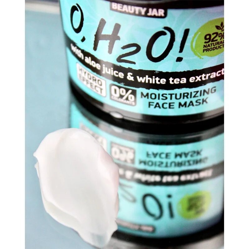 Beauty Jar O H2O! хидратираща маска за лице с алое вера 120 гр.
