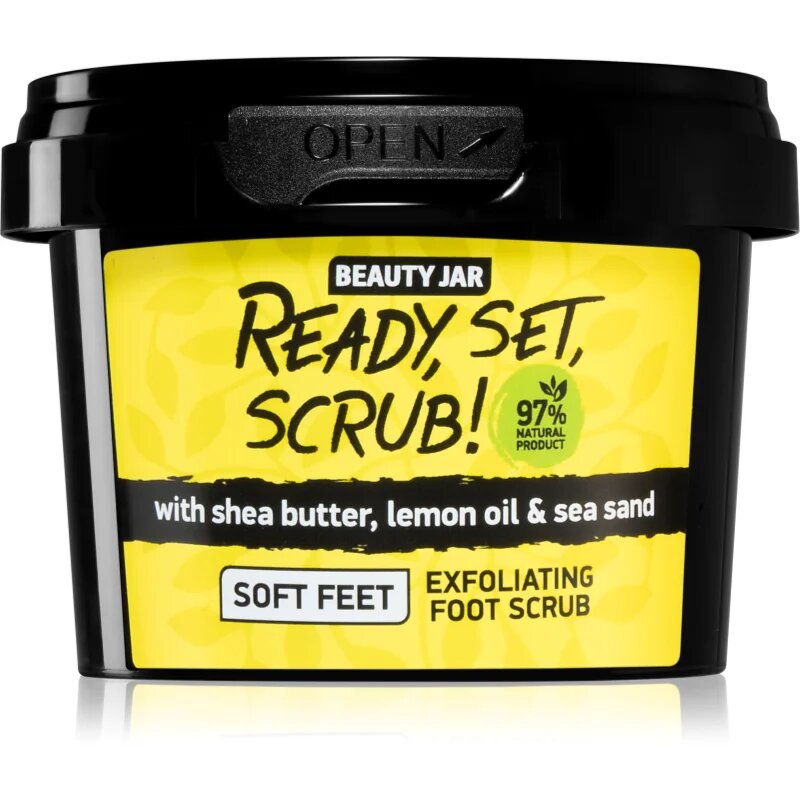 Beauty Jar Ready Set Scrub! захарен пилинг за ходила 135 гр.