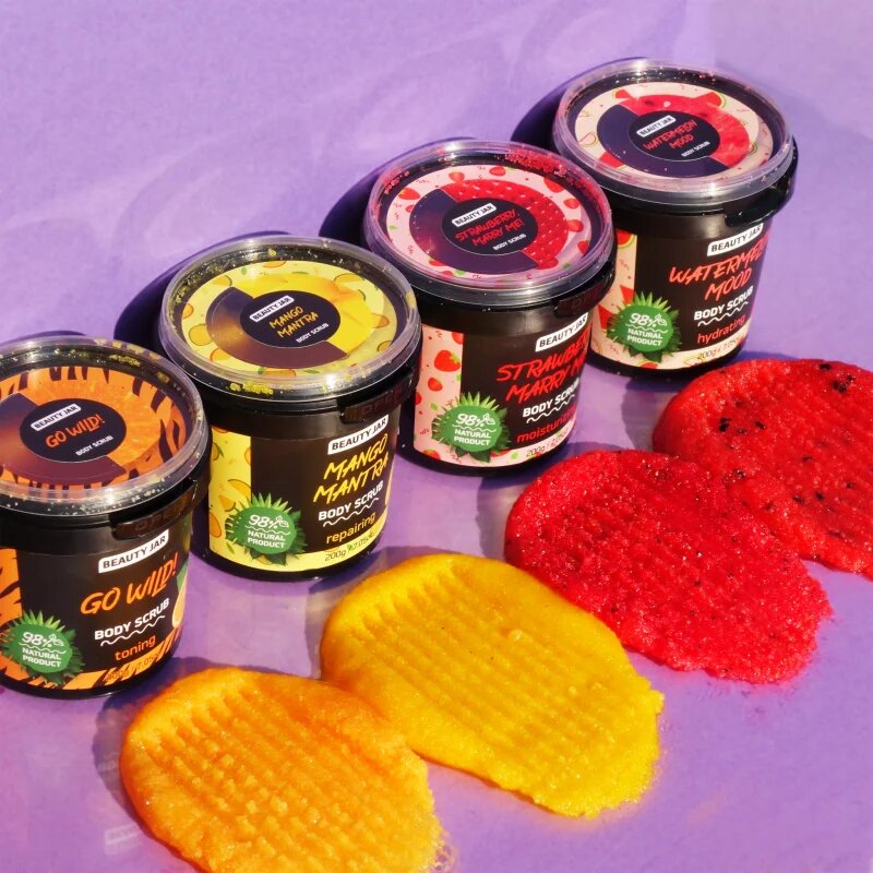 Beauty Jar Strawberry Marry Me! хидратиращ пилинг за тяло 200 гр.