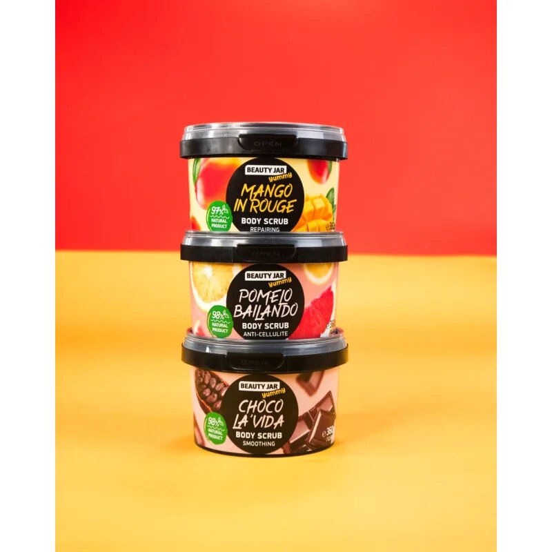 Beauty Jar Yummy Choco La'vida пилинг за тяло 360 гр.