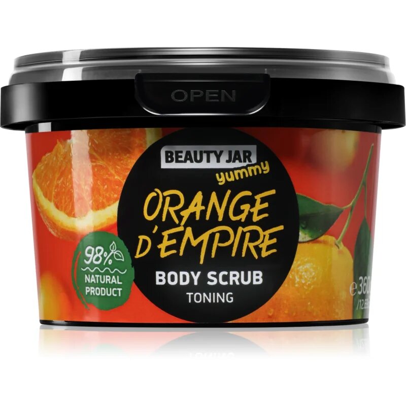 Beauty Jar Yummy Orange d'Empire фин пилинг с освежаващ ефект 360 гр.