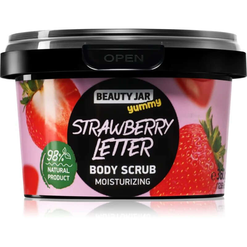 Beauty Jar Yummy Strawberry Letter фин пилинг с хидратиращ ефект 360 гр.