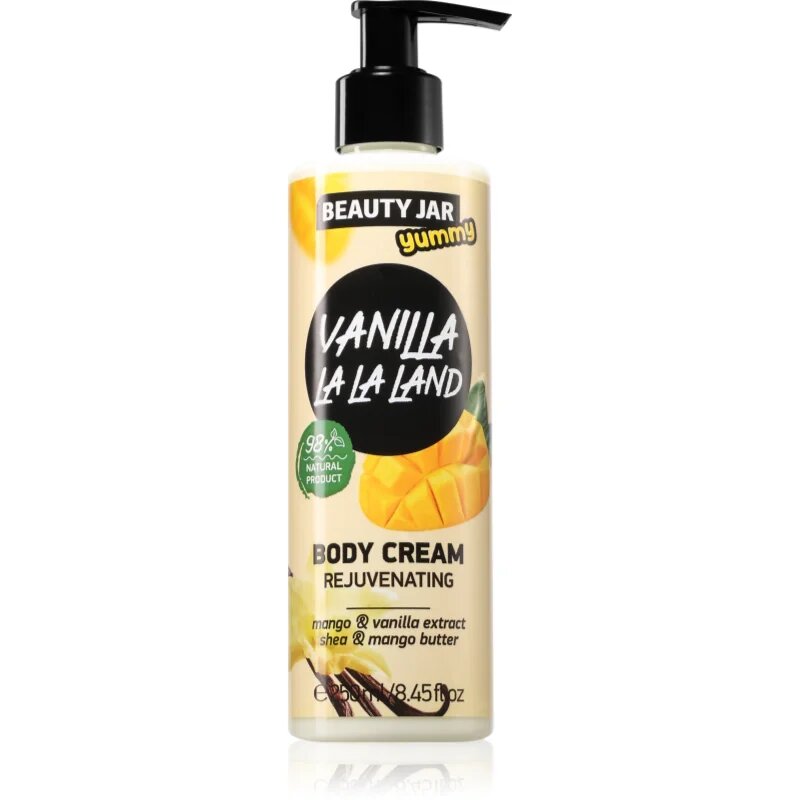 Beauty Jar Yummy Vanilla La La Land подмладяващ крем за тяло 250 мл.