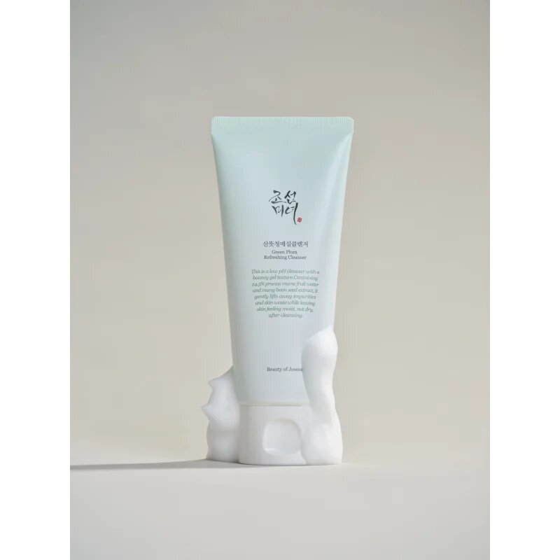 Beauty Of Joseon Green Plum Refreshing Cleanser нежен почистващ пенлив крем с хидратиращ ефект 100 мл.