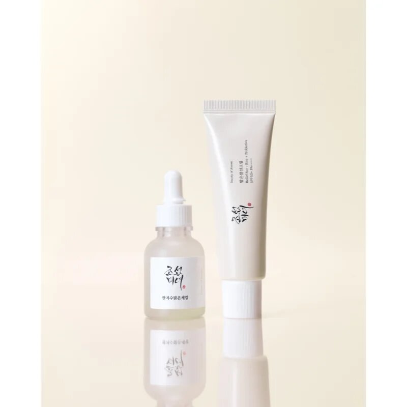 Beauty Of Joseon Morning Rice Duo Set комплект да уеднакви цвета на кожата