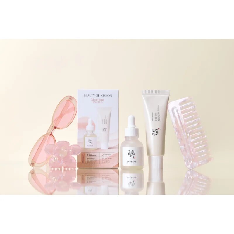Beauty Of Joseon Morning Rice Duo Set комплект да уеднакви цвета на кожата