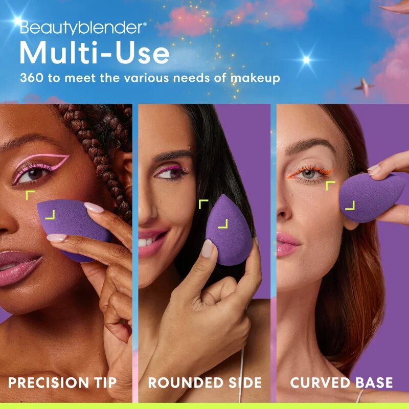 beautyblender® Blend & Store Set гъбичка за фон дьо тен с поставка