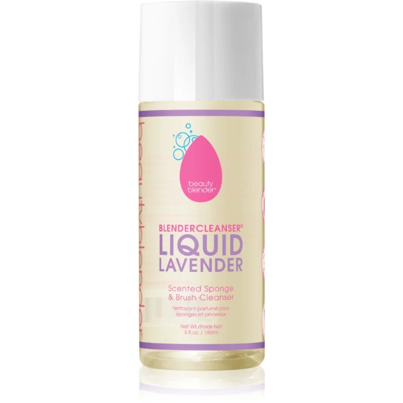 beautyblender® Blendercleanser Liquid Lavender течен продукт за почистване на гъби за грим 150 мл.