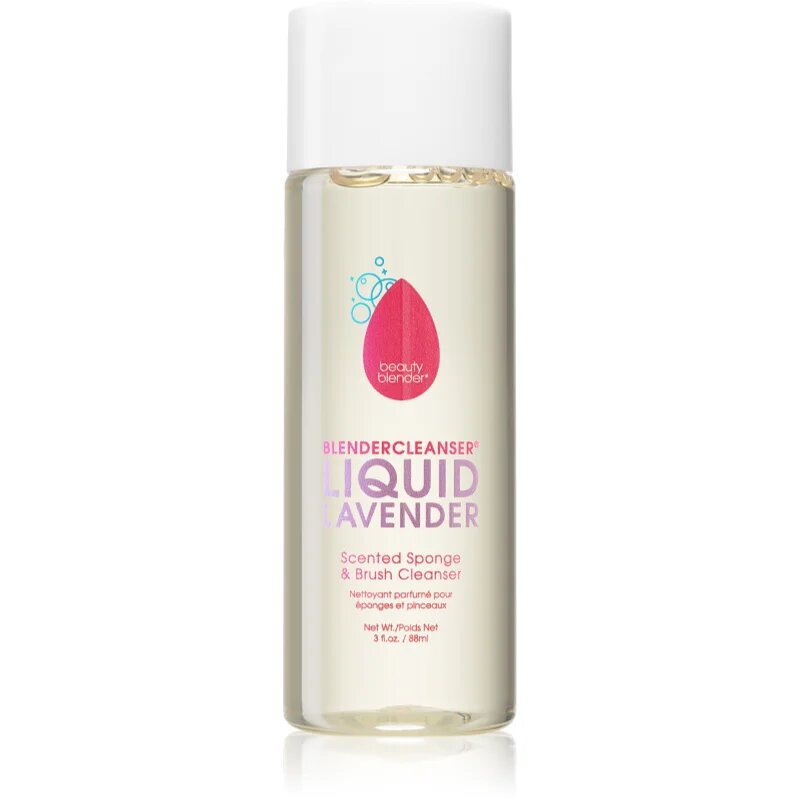 beautyblender® Blendercleanser Liquid Lavender течен продукт за почистване на гъби за грим 90 мл.