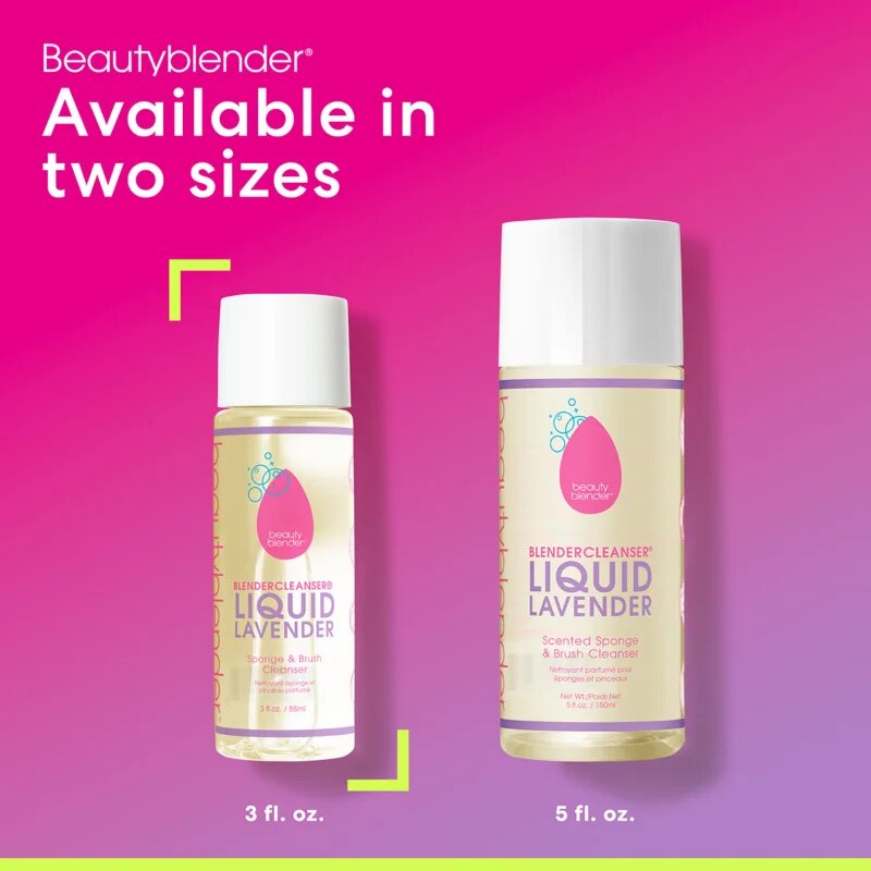 beautyblender® Blendercleanser Liquid Lavender течен продукт за почистване на гъби за грим 90 мл.
