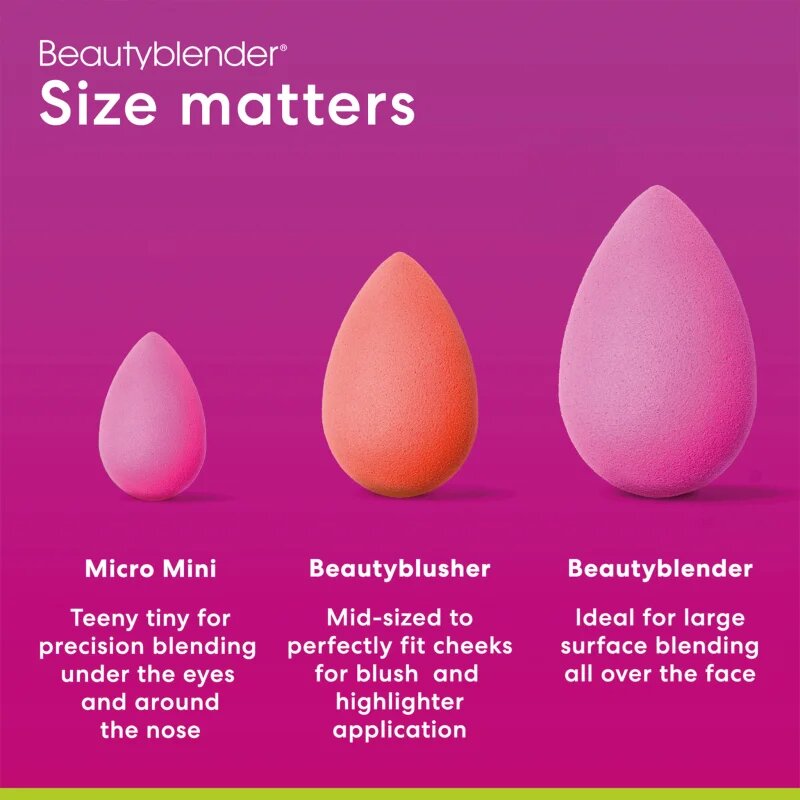 beautyblender® Perfect Trio Set прецизна гъбичка за фон дьо тен