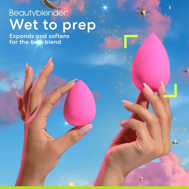 beautyblender® Stardust Blend & Bake Set гъба за фон дьо тен + опаковка 2 бр.