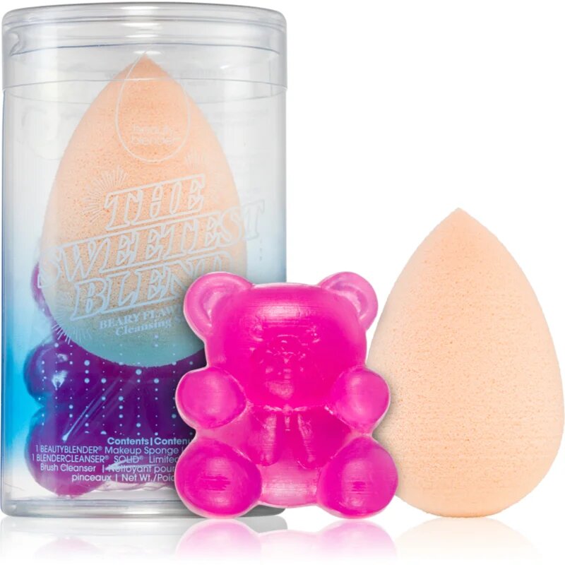 beautyblender® The Sweetest Blend Beary Flawless Cleansing Set комплект за перфектен външен вид