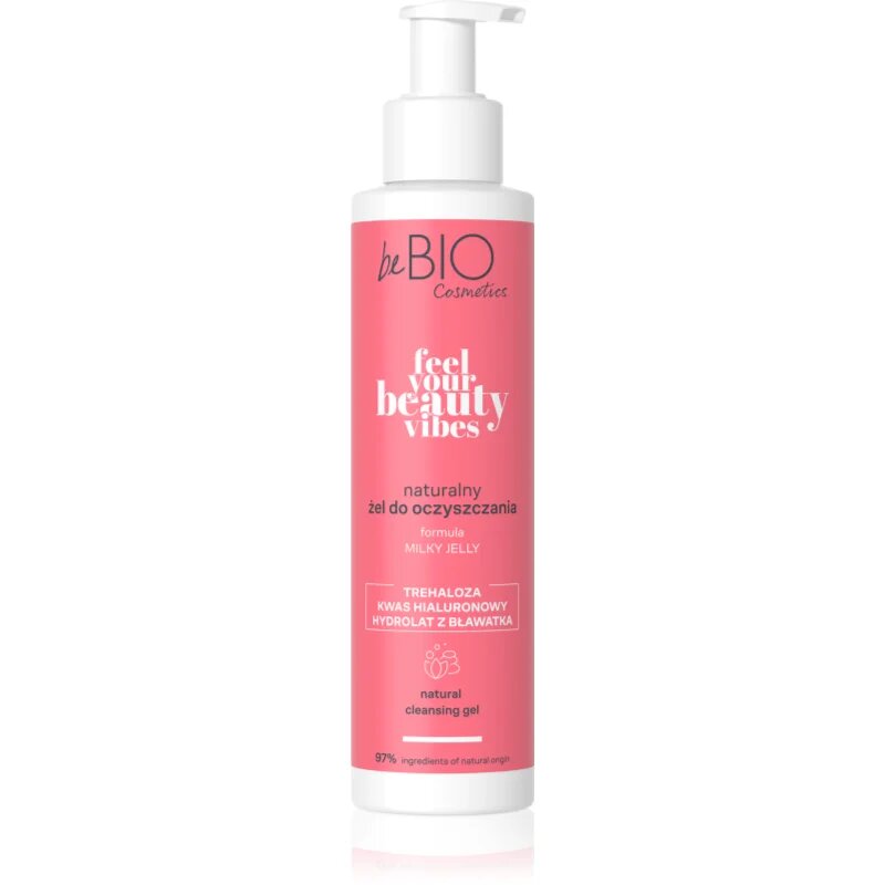 beBIO Feel Your Beauty Vibes почистващ крем-гел за лице 150 мл.