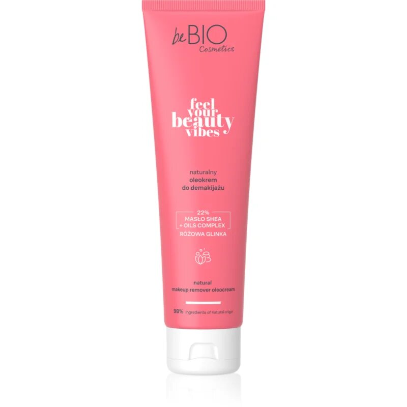 beBIO Feel Your Beauty Vibes почистващо и премахващо грима масло 140 мл.