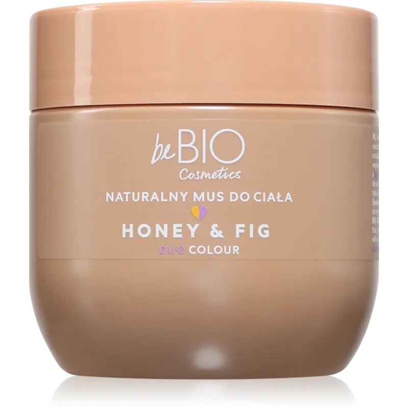 beBIO Honey & Fig пяна-грижа за тяло с подхранващ ефект 200 мл.