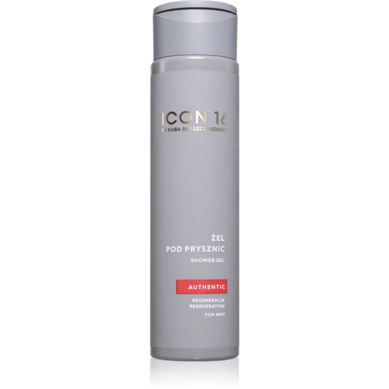 beBIO ICON16 Authentic регенериращ душ гел за мъже 300 мл.