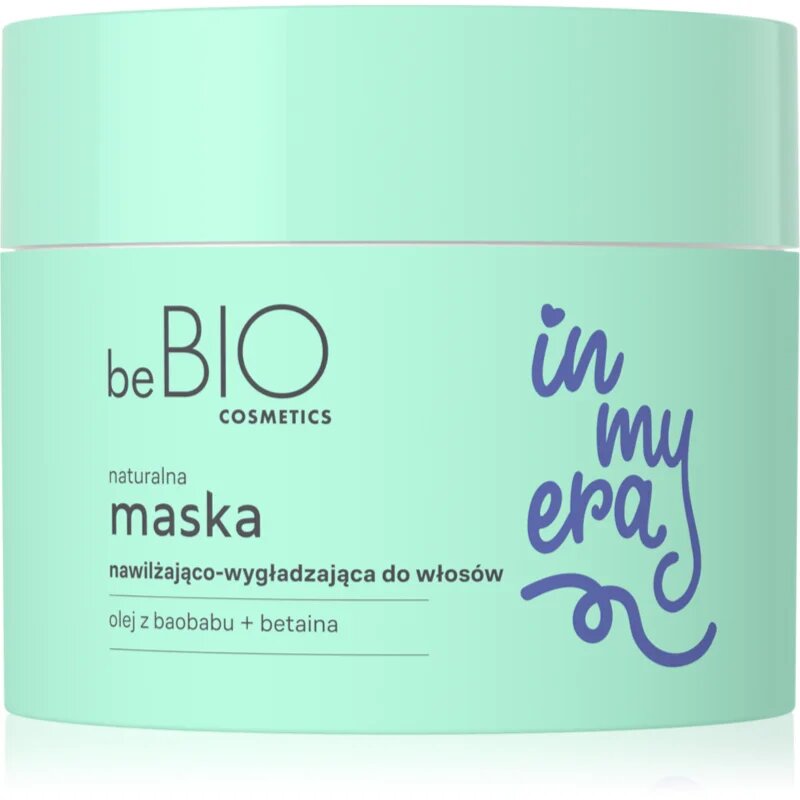 beBIO In My Era Moisturizing & Smoothing хидратираща в дълбочина маска за изглаждане на косата 250 мл.