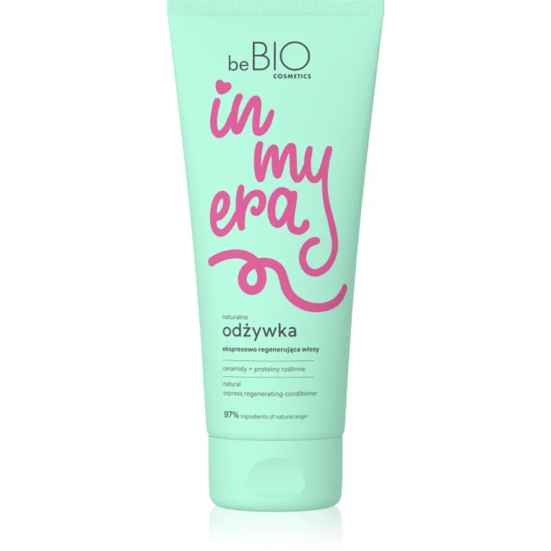 beBIO In My Era Natural Express Hair Repair регенериращ балсам за суха и увредена коса 200 мл.
