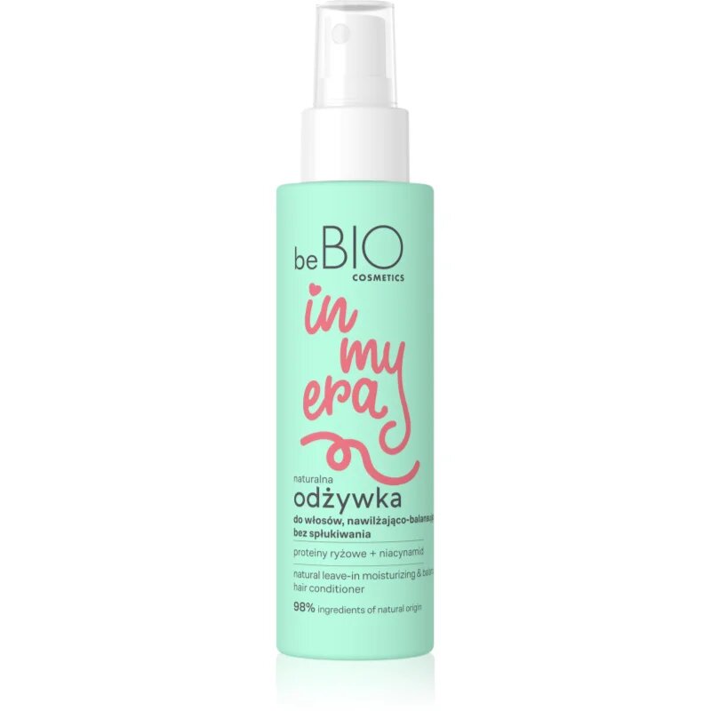 beBIO In My Era Natural Moisturizing & Balancing балсам в спрей без отмиване за нормална коса 100 мл.