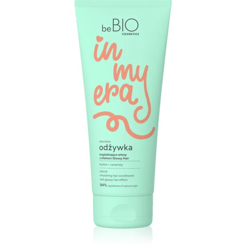beBIO In My Era Natural Smoothing изглаждащ балсам за блясък и мекота на косата 200 мл.