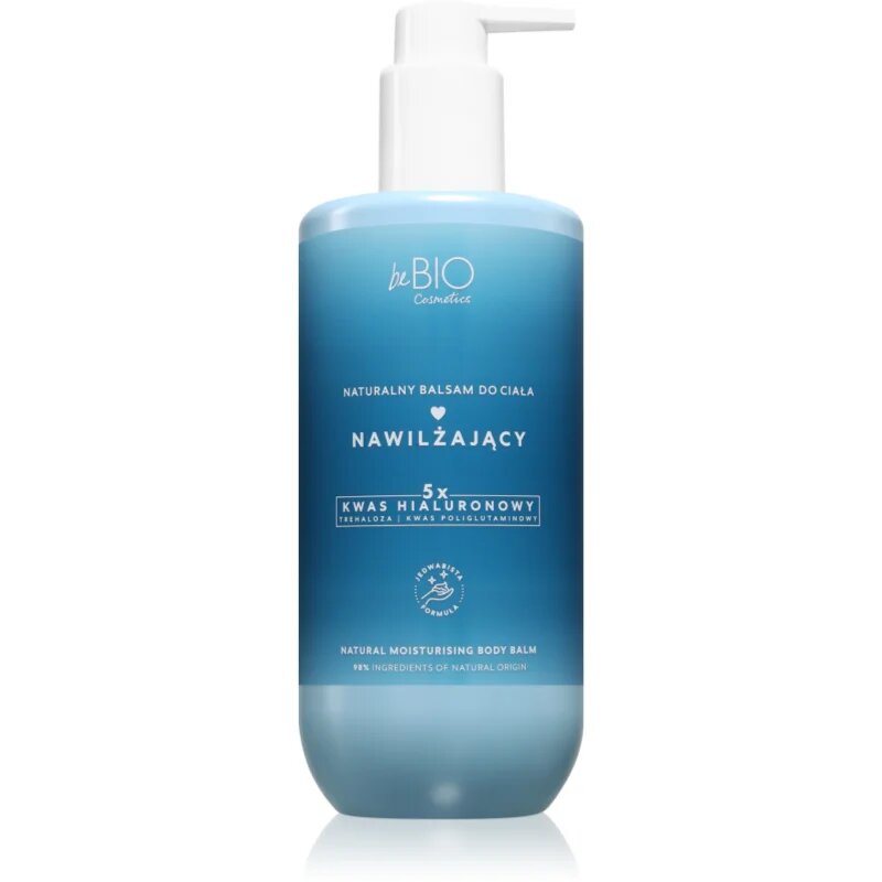 beBIO Moisturizing хидратиращо мляко за тяло 350 мл.