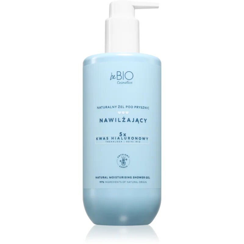 beBIO Natural Moisturising Shower Gel хидратиращ душ гел 350 мл.