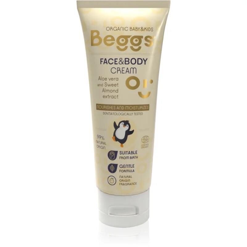 Beggs Face & Body Cream крем за деца за тяло и лице 75 мл.