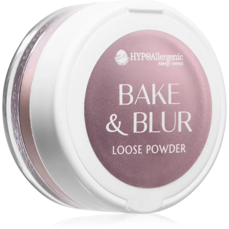 Bell HYPOallergenic Bake & Blur насипна пудра цвят 01 Cotton Candy 4 гр.