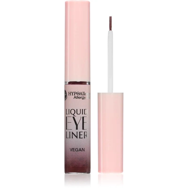 Bell HYPOallergenic Liquid Eyeliner очна линия цвят 02 Satin Plum 4.3 гр.