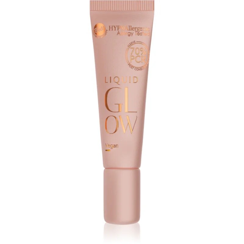 Bell HYPOallergenic течен хайлайтър за лице и тяло цвят 01 Sparkling Lotus 10 гр.