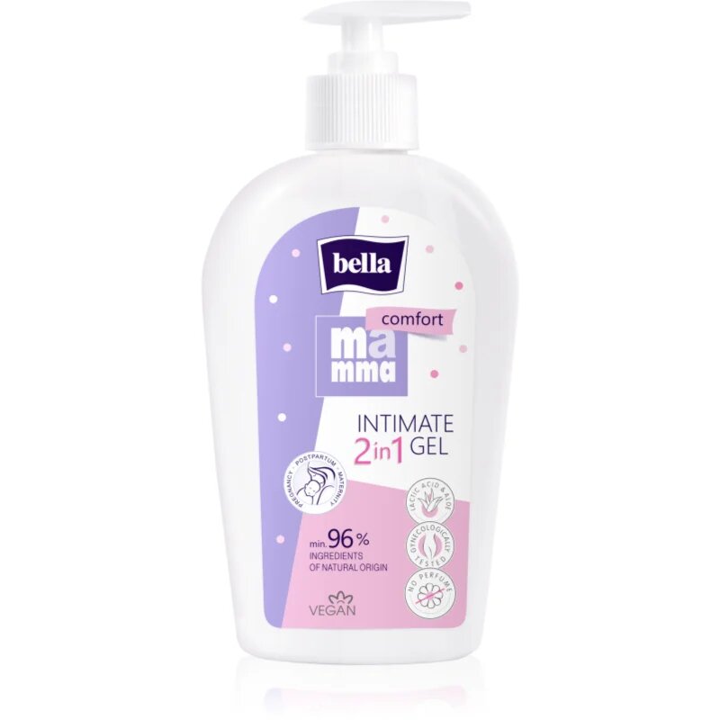 BELLA Mamma Comfort Intimate Gel 2 in 1 гел за интимна хигиена 2 в 1 300 мл.