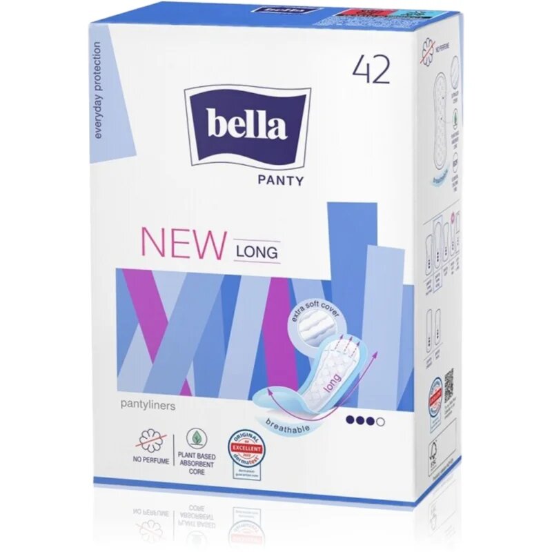 BELLA Panty New Long дамски превръзки 42 бр.