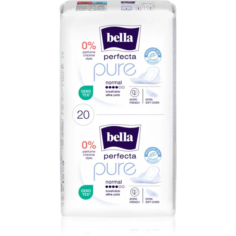 BELLA Perfecta Pure Normal ултратънки дамски превръзки 20 бр.